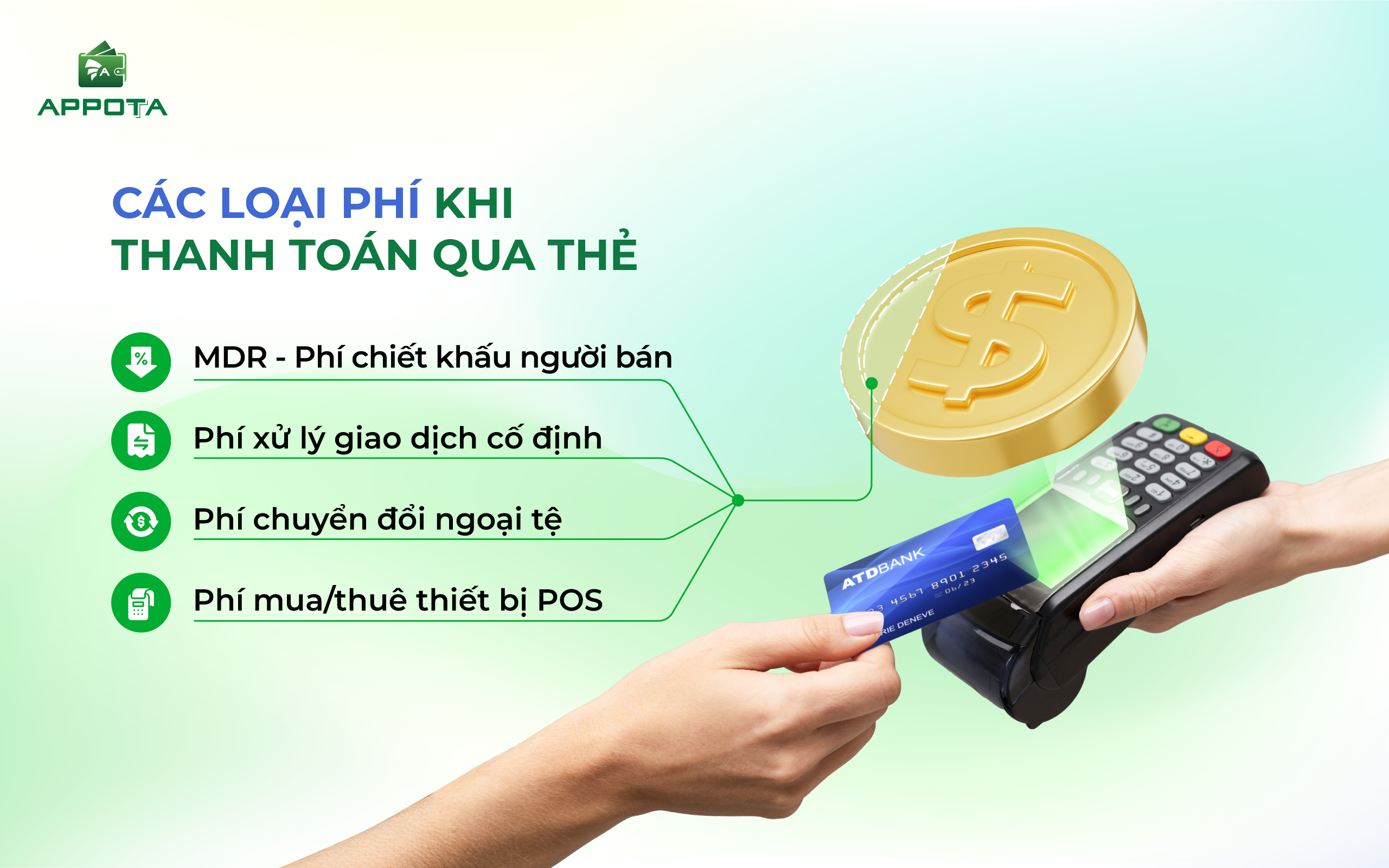 Giảm phí xử lý thẻ ATM: Mẹo tiết kiệm chi phí cho cửa hàng, doanh nghiệp