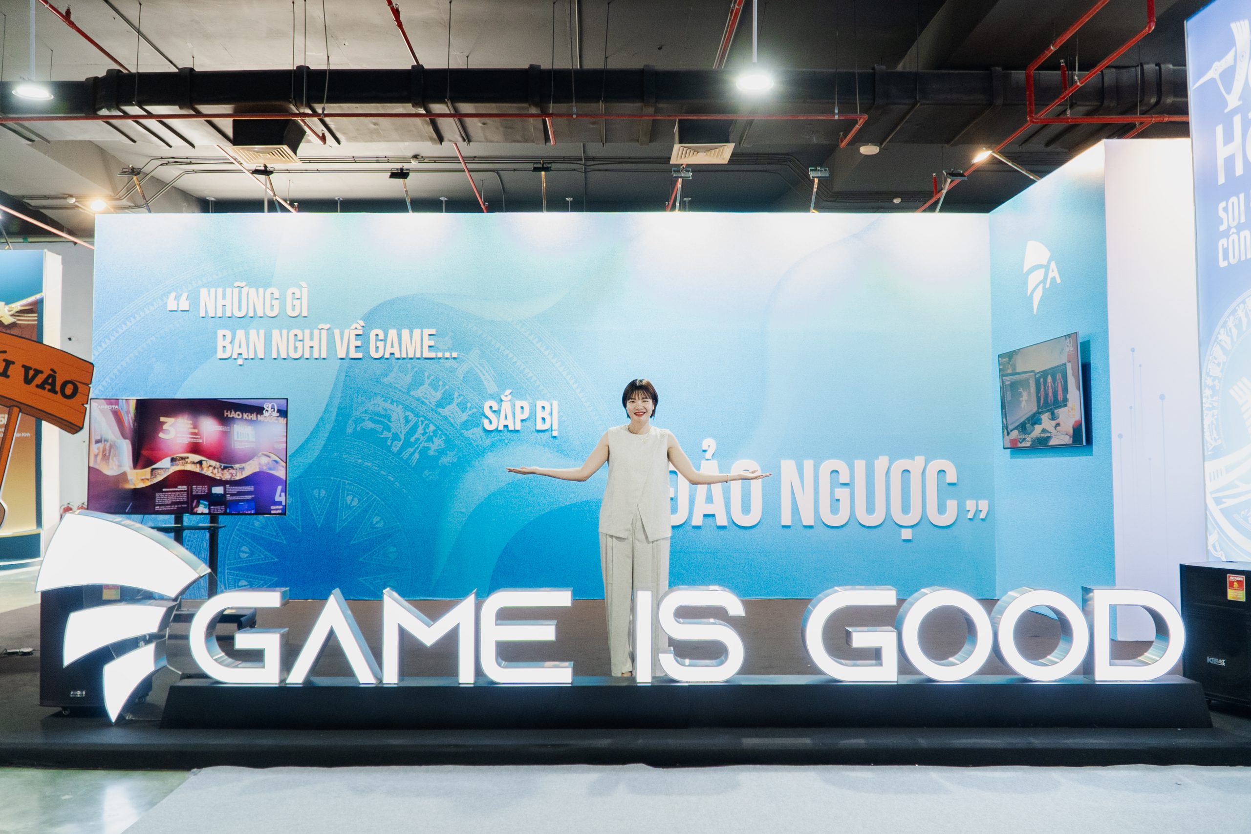 Triển lãm Thành tựu đất nước: Appota đem đến thông điệp giá trị về game qua không gian Game is Good