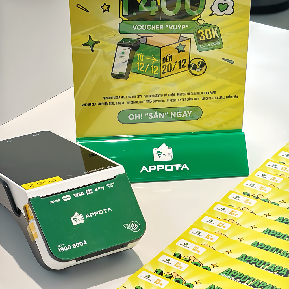 Deal đỉnh cuối năm: Săn 1.400 voucher OH!SOME cùng AppotaPay