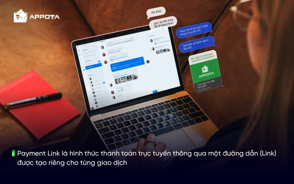 Payment Link là hình thức thanh toán trực tuyến thông qua một đường dẫn (Link) được tạo riêng cho từng giao dịch
