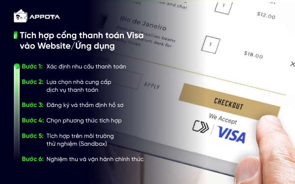 Tích hợp cổng thanh toán Visa vào Website/Ứng dụng