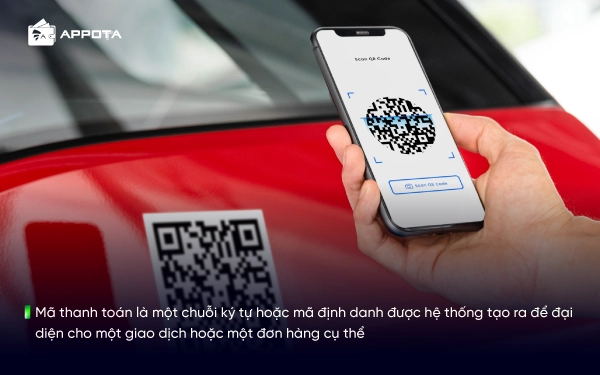Mã thanh toán là một chuỗi ký tự hoặc mã định danh được hệ thống tạo ra để đại diện cho một giao dịch hoặc một đơn hàng cụ thể