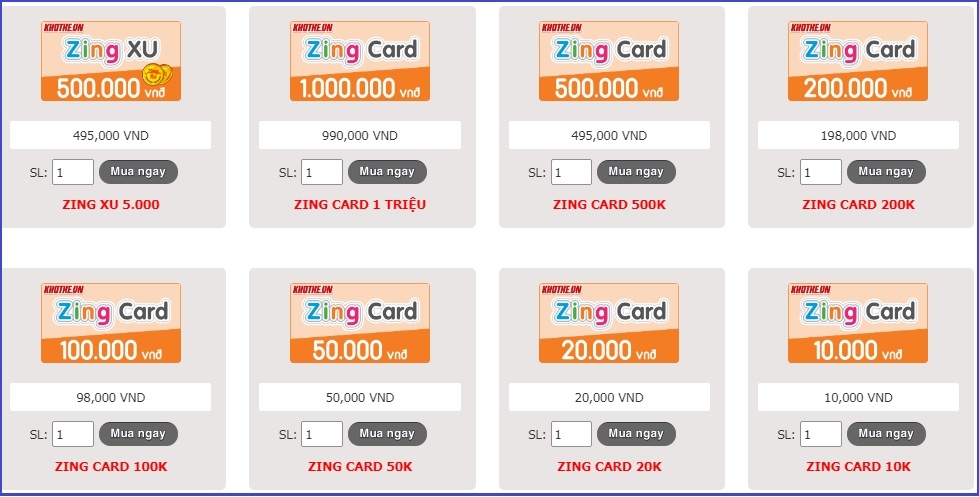 Mua thẻ Zing nạp game ở đâu? 5 cách nạp mua thẻ Zing chuẩn nhất
