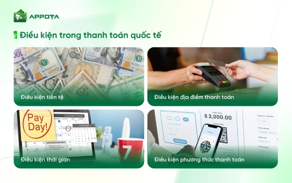 Điều kiện trong thanh toán quốc tế