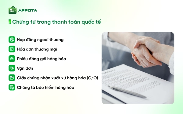 Chứng từ trong thanh toán quốc tế