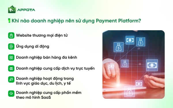 Khi nào doanh nghiệp nên sử dụng Payment Platform?